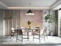 Pink and beige sand wall wallpaper

