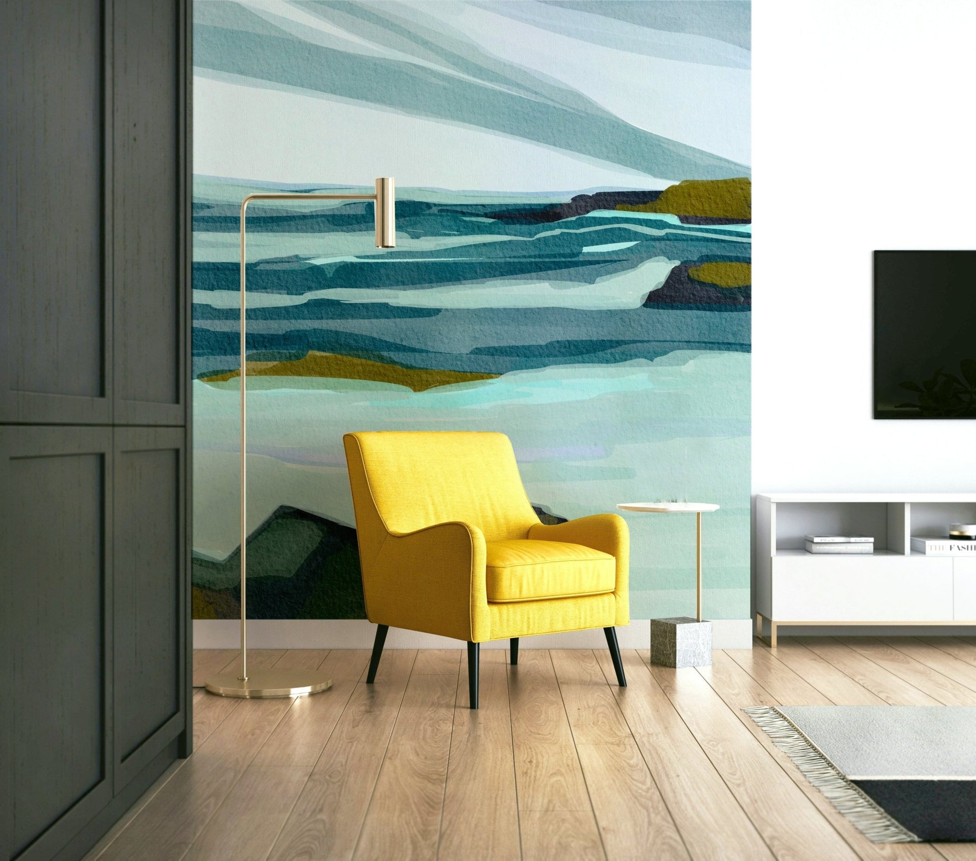 The image has a calm, tranquil mood.

