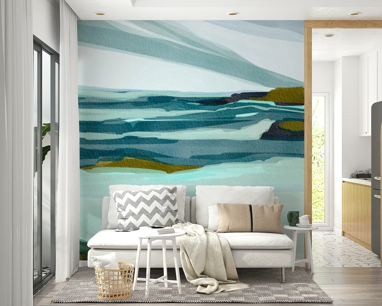 The scene is painted with a soft, watercolor-like style.

