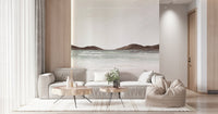 Painted Shores wallpaper for a sun-drenched balcony or lounge area.