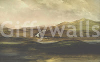 A high-quality minimalist wall mural for walls., GD5577