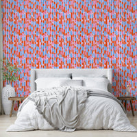 An angled shot of the mural's classic color palette., GD4667