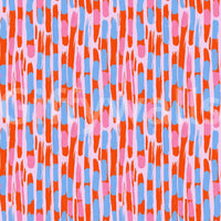 A detail of the brushstrokes and tones in the design., GD4667