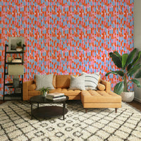 The wallpaper for walls being admired in a home., GD4667