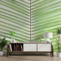 Soft palm frond design with natural feel

