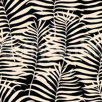 An interior with a soft and peaceful accent wall

