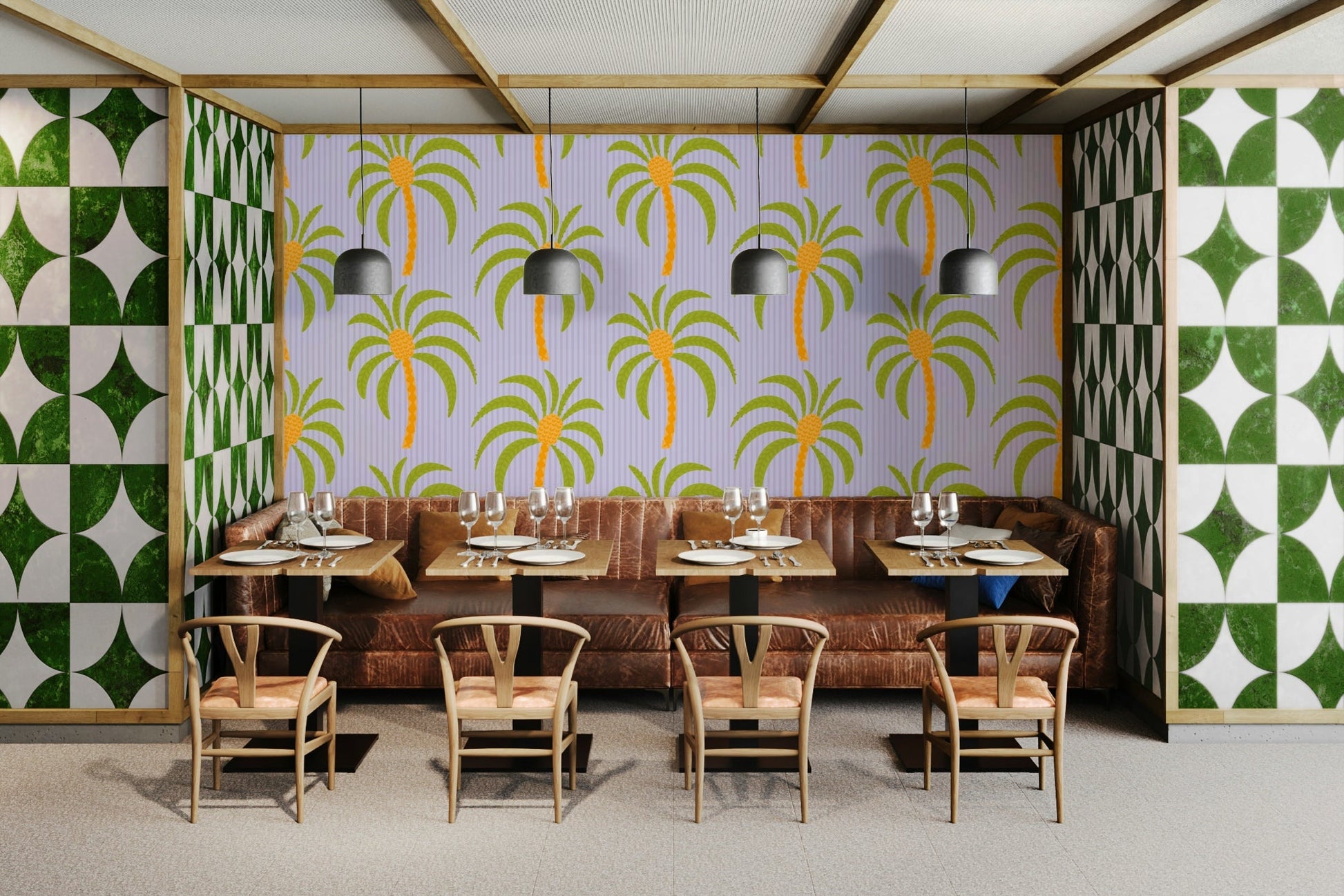 The mood is peaceful and serene.

