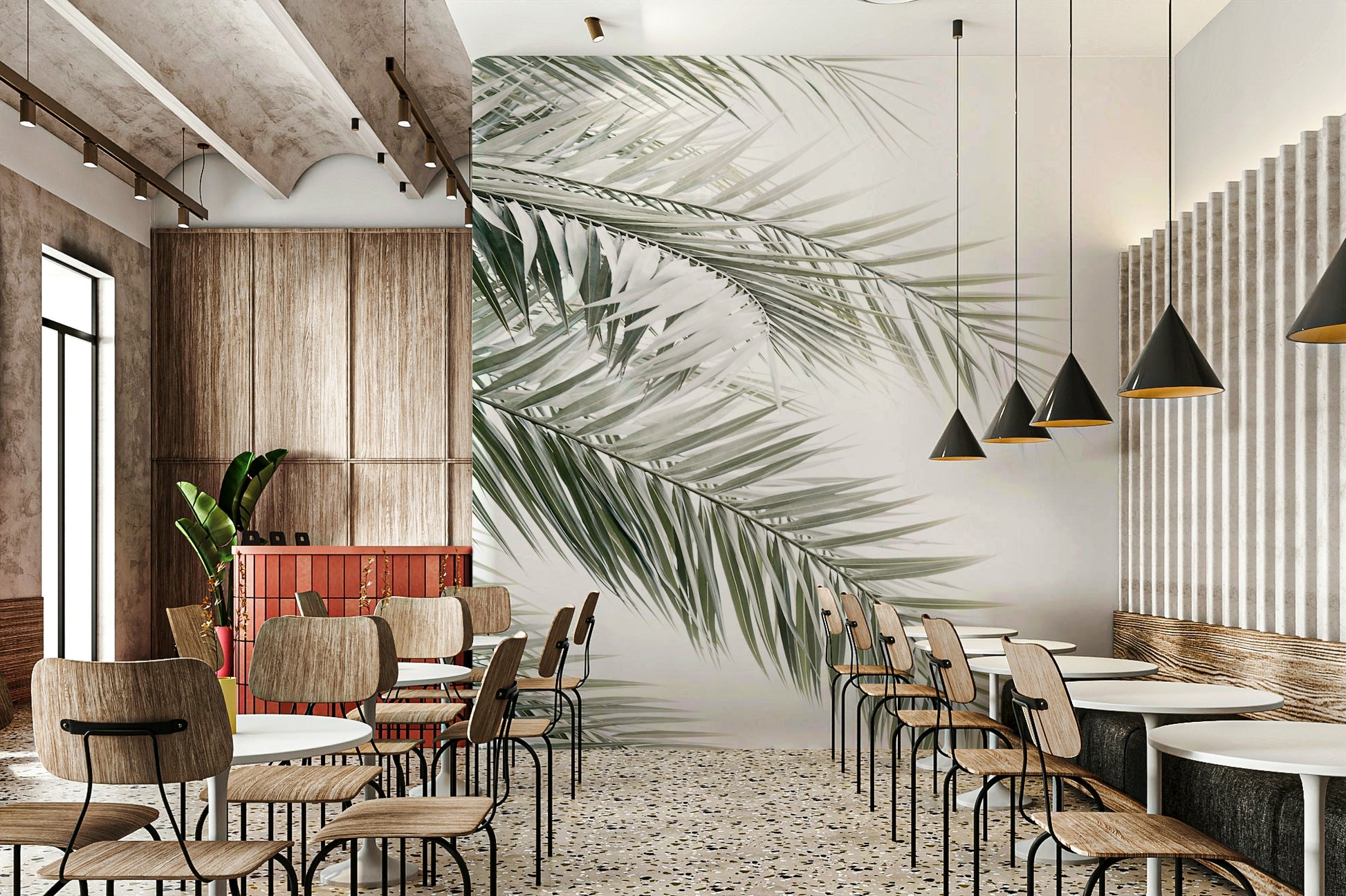 Serene tropical nature photography.

