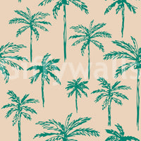 A view of the wallpaper extending from the wall to a ceiling.

