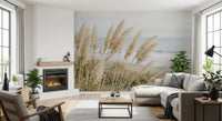Pampas Whisper Wall Mural