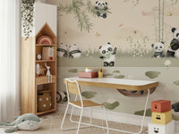 The colors are bright and cheerful, with lots of green.

