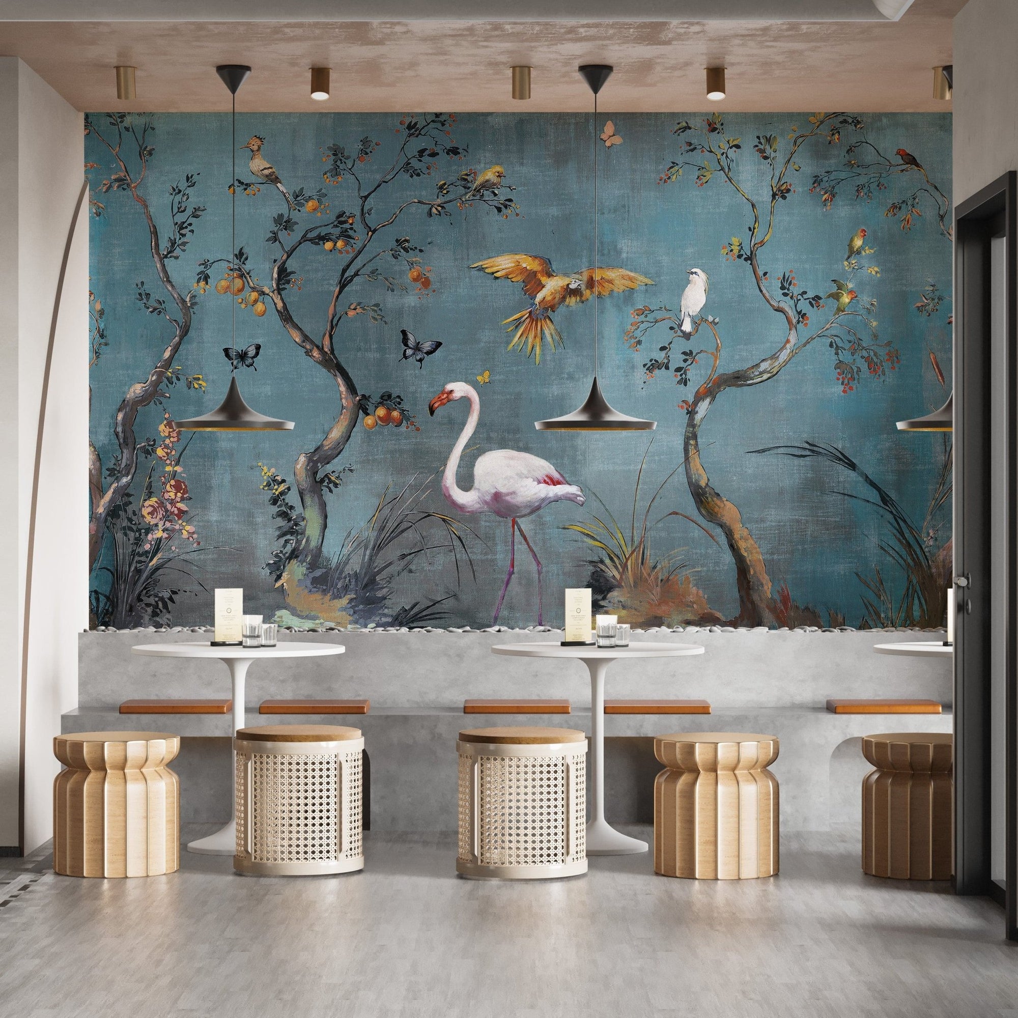 Paradise Forest Wallpaper Mural
 A551