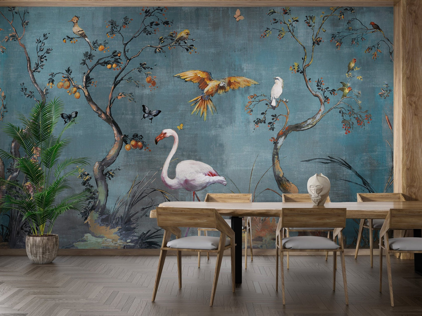 Lush Paradise Forest Wall Mural
