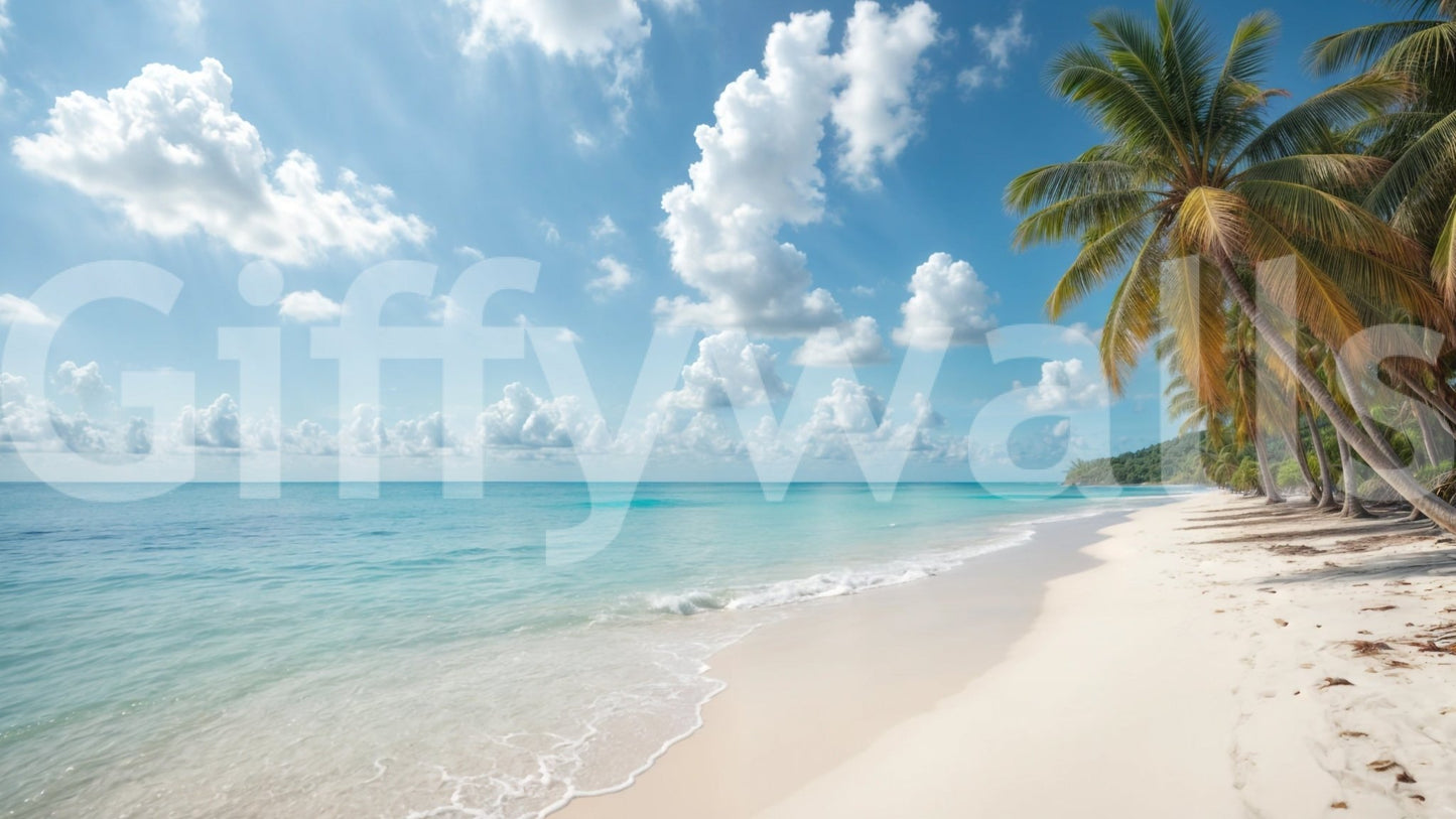 The texture of the sand is fine and soft.

