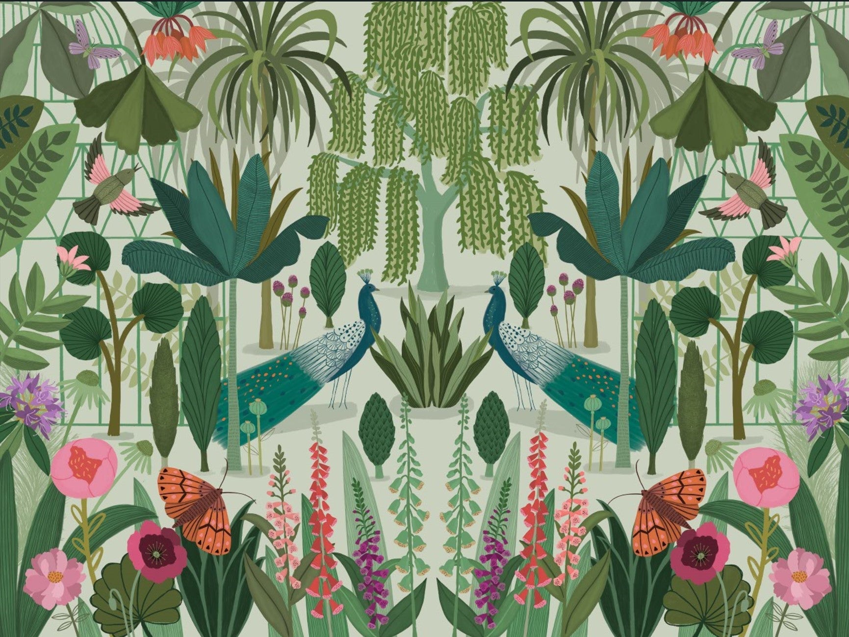 Parc Parisian Wall Mural
