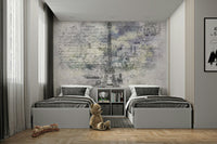 Paris Collage | Overlooking the city from Montparnasse Tower Wall Mural