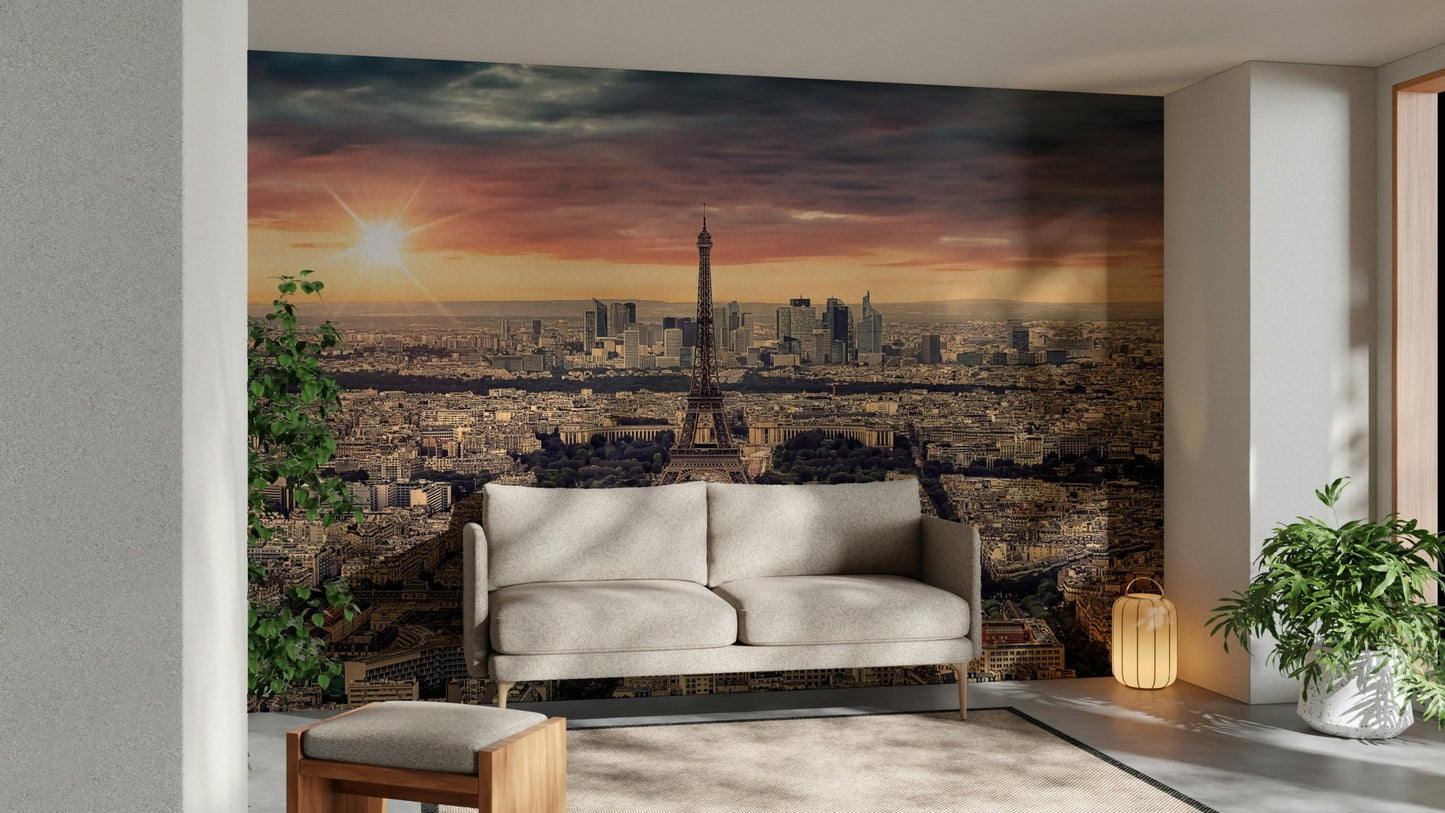 Parisian Dawn Wall Mural
