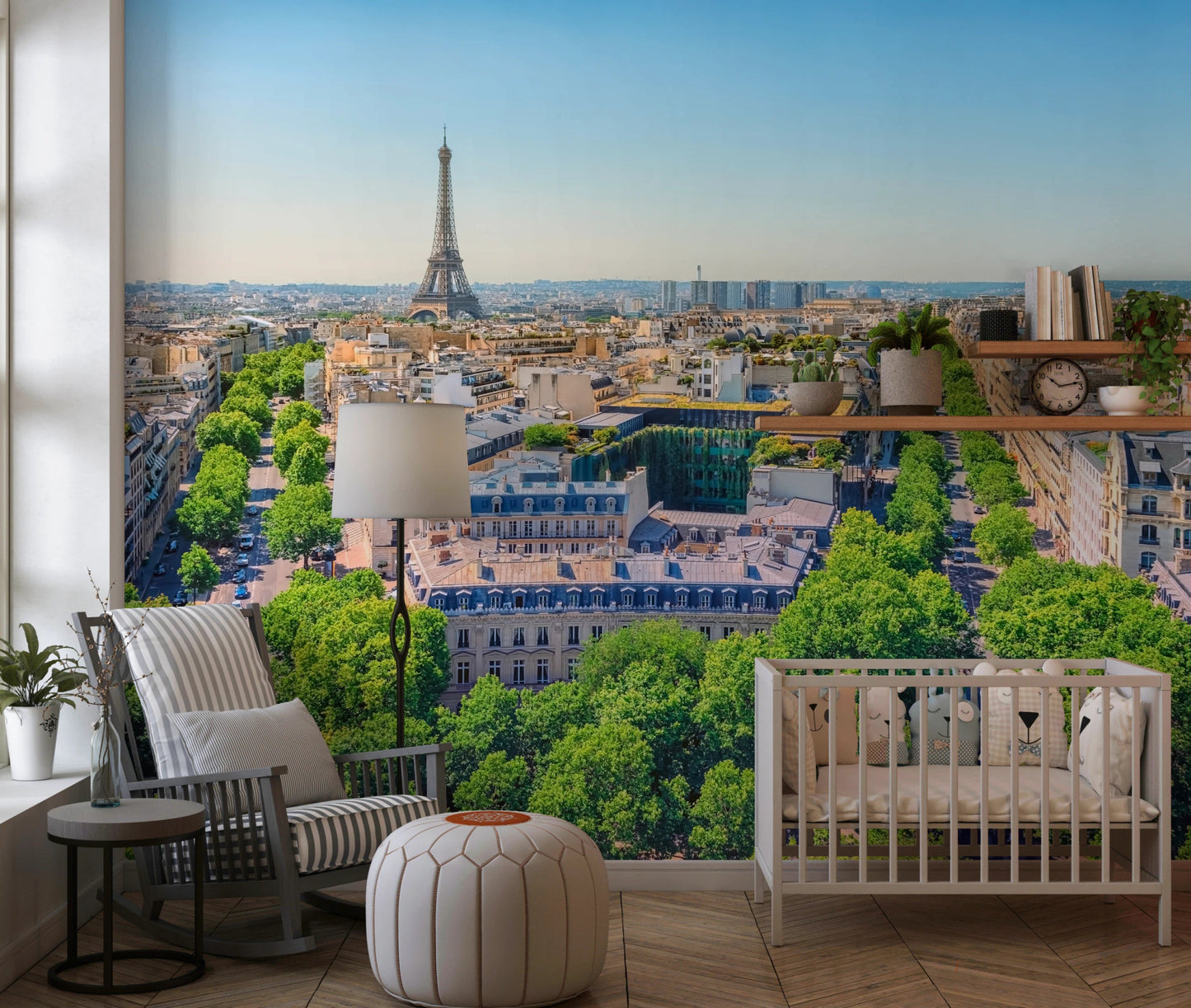 Parisian Heights Wall Mural
