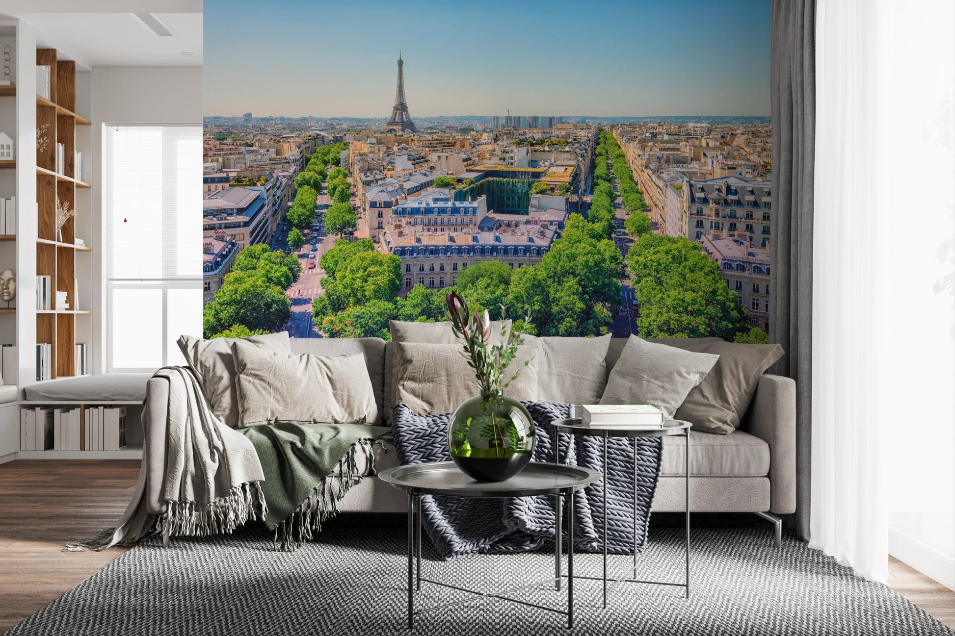 Parisian Heights Wall Mural