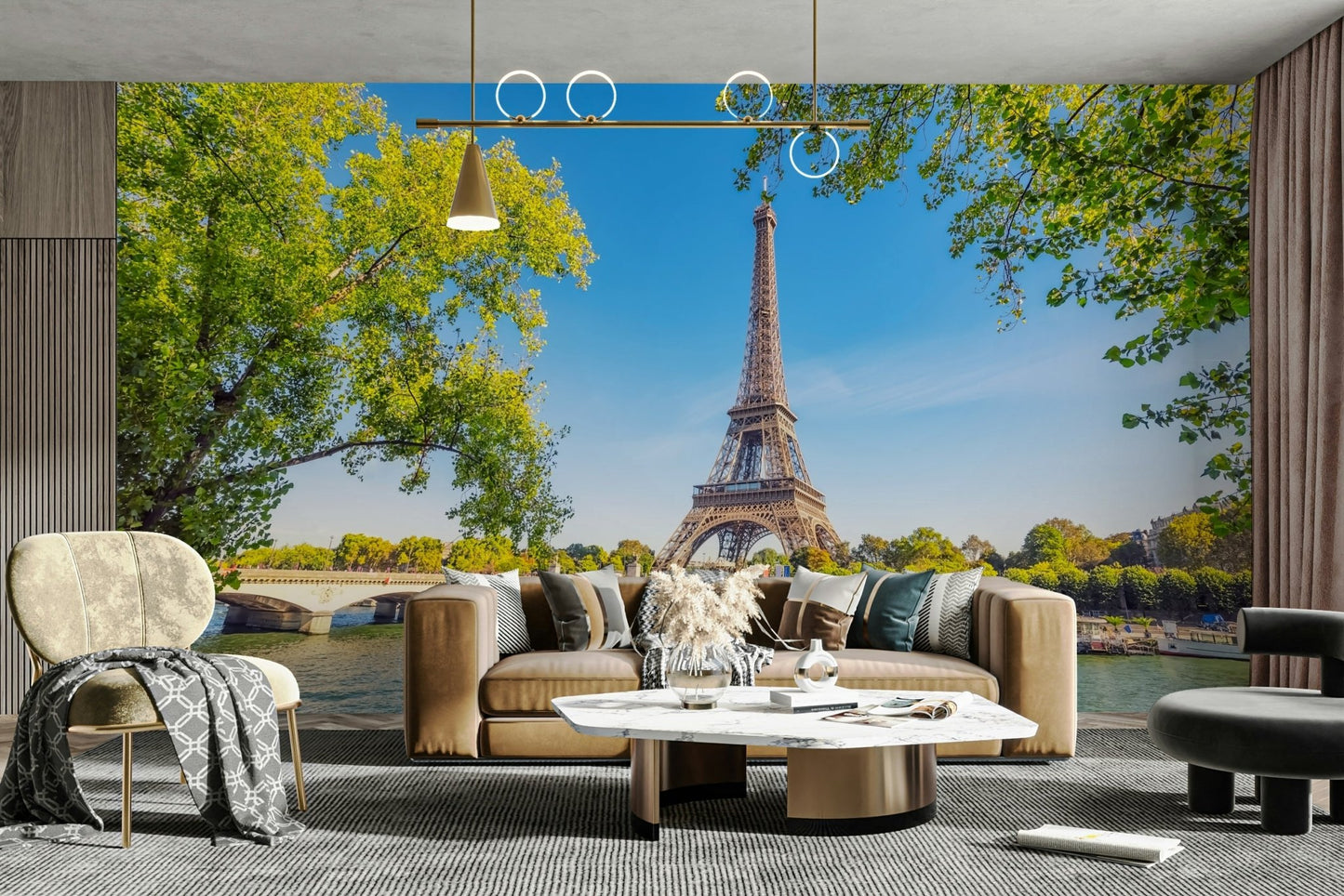 Parisian Majesty Wall Mural
