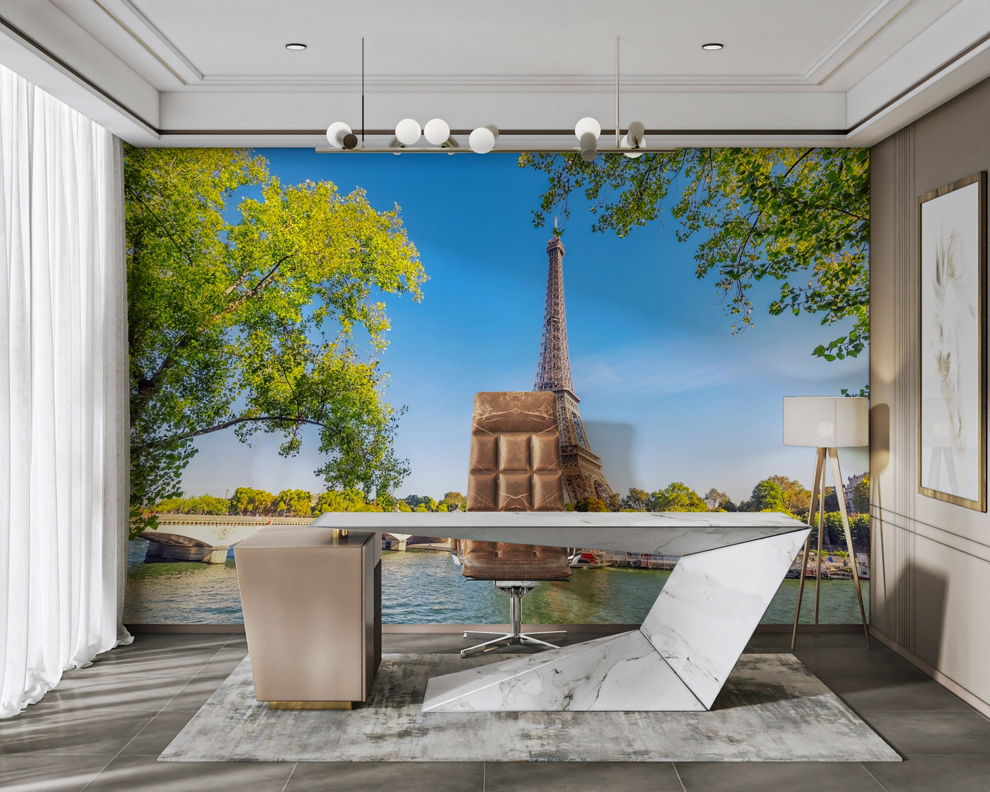 Parisian Majesty Wall Mural