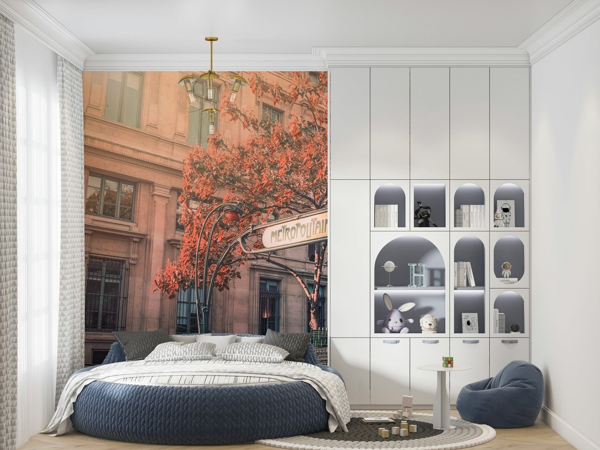 Parisian Metro Charm Wall Mural