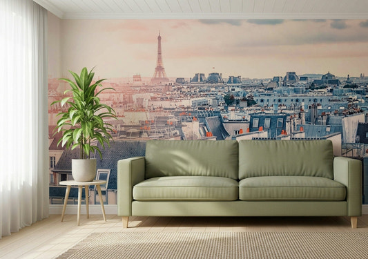 Parisian Sunrise Wall Mural