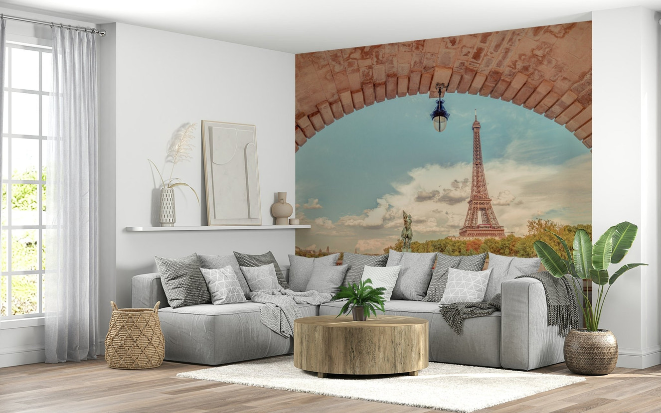 Parisian Vista Wall Mural