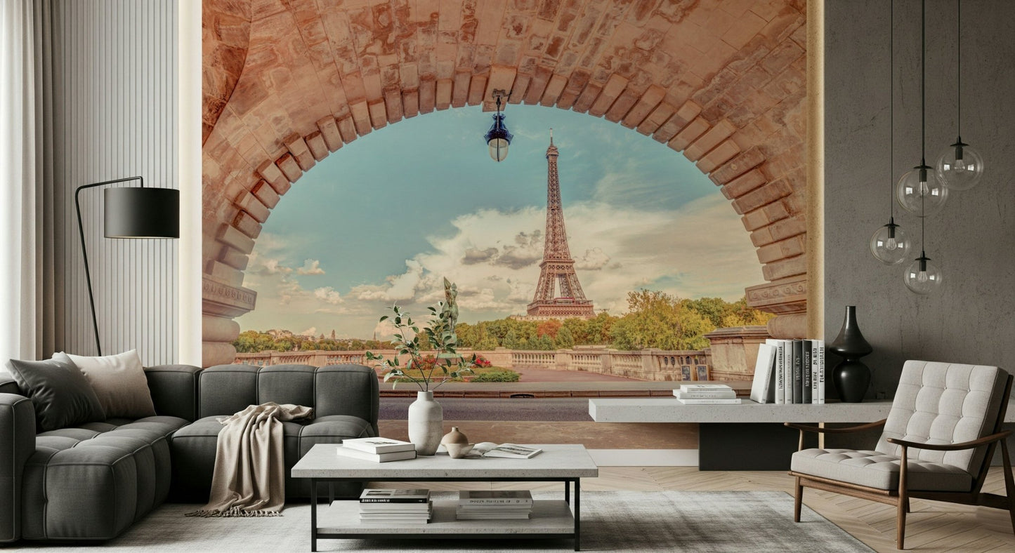 Parisian Vista Wall Mural