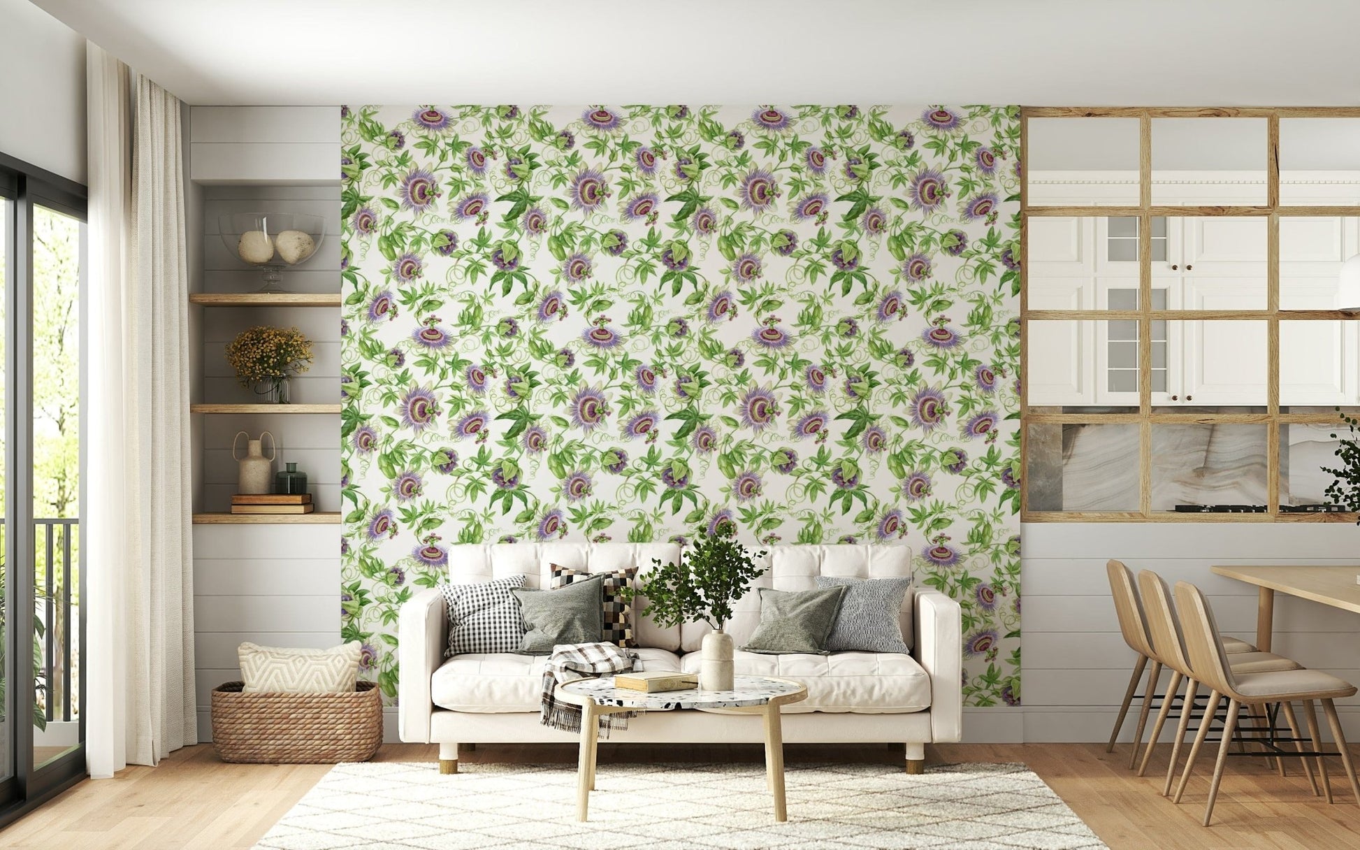Artistic Passionflower Dream elegant home décor.