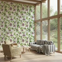 Tropical Passionflower Dream flower wall material.