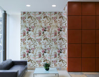 Passionflower Paradise wallpaper with rich floral details and vivid colors.

