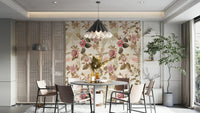 Passionflower Paradise wallpaper with vibrant floral patterns.

