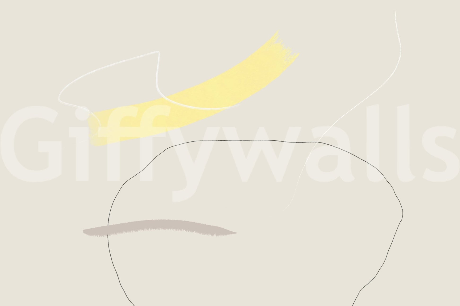A high-quality abstract print wall mural for walls.

