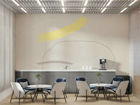 A serene subtle texture wall mural for your decor.

