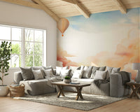 Dreamy pastel clouds for a calm and relaxing room.

