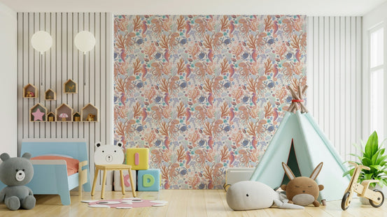 Soft coral reef design for walls GD471

