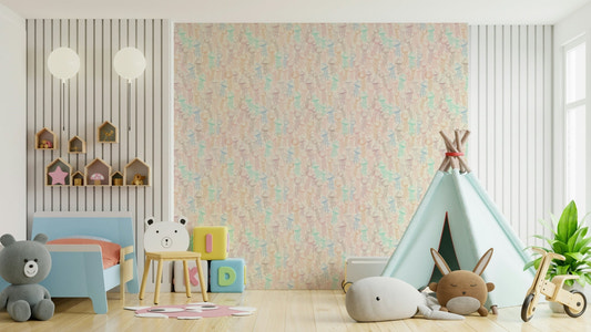 Soft jellyfish wallpaper print

