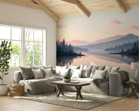 The feeling is one of fresh elegance.

