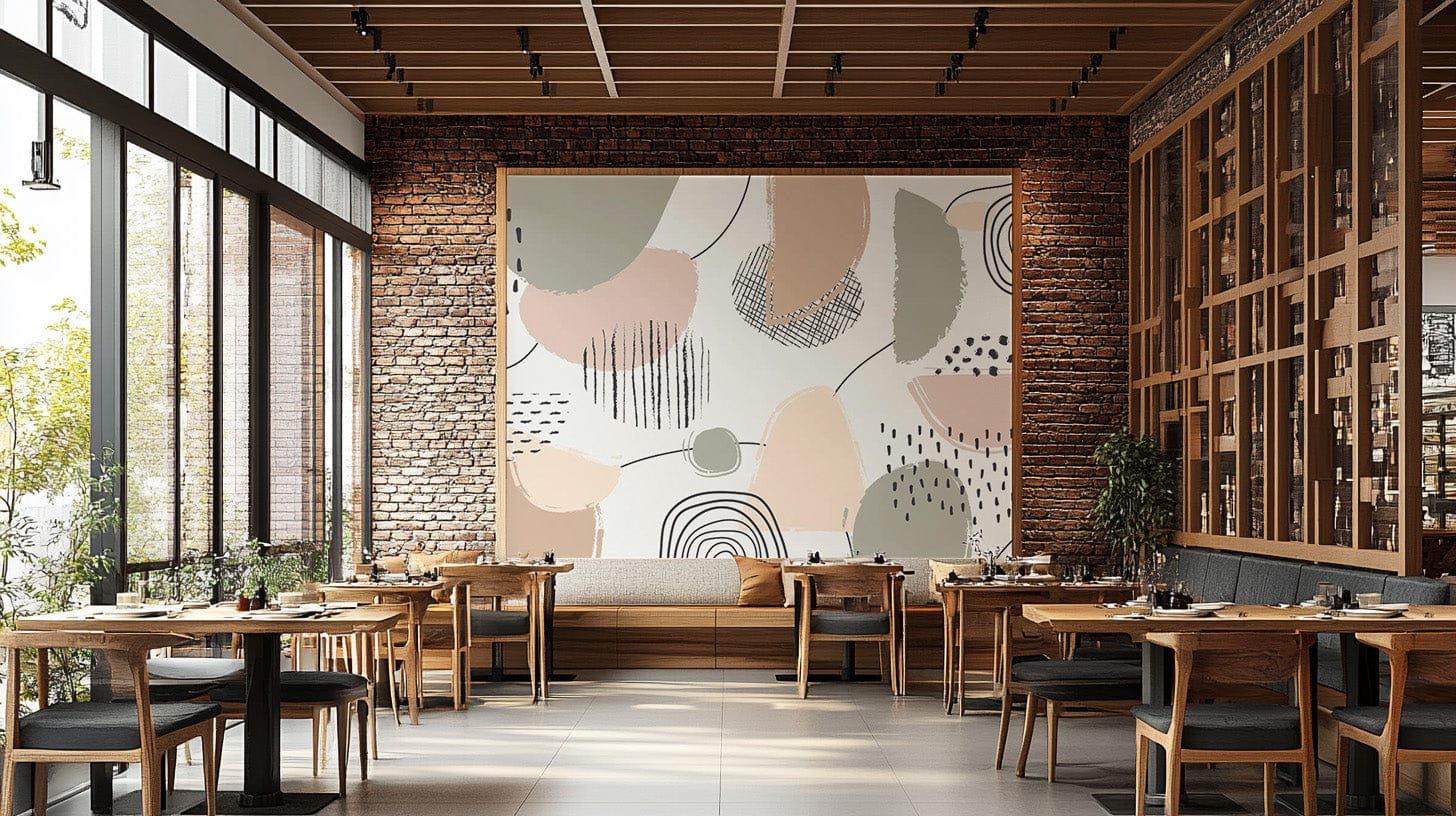 Pastel Light Color Grey Abstract Wallpaper Murals - Giffywalls AB-23