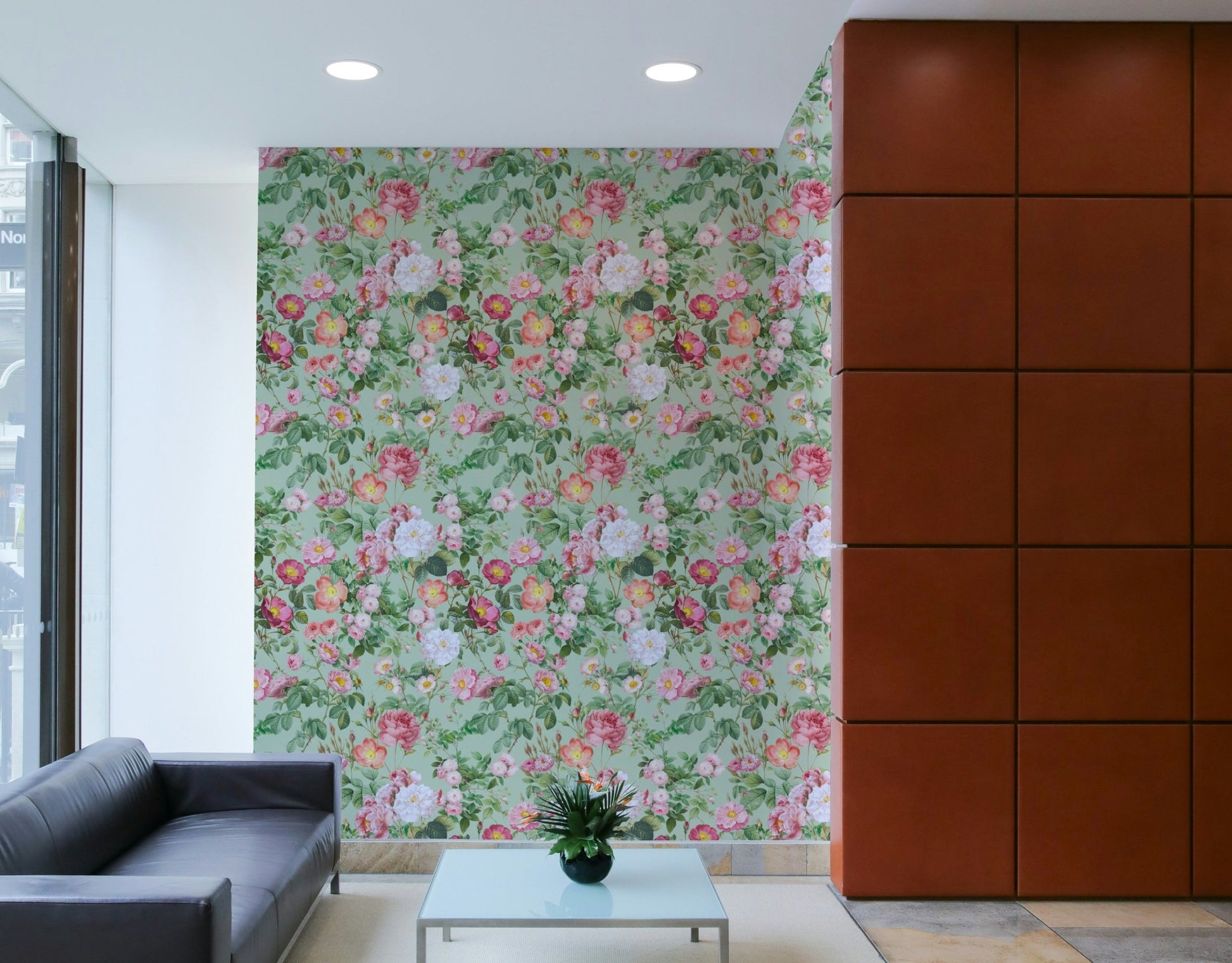Elegant pastel floral design for your walls., GD1355