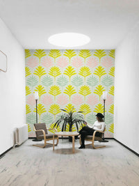 Pastel Paradise wall mural, GD1012