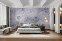 Luxurious pastel peony wallpaper design
