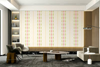 View of friendly shapes and a playful pattern

