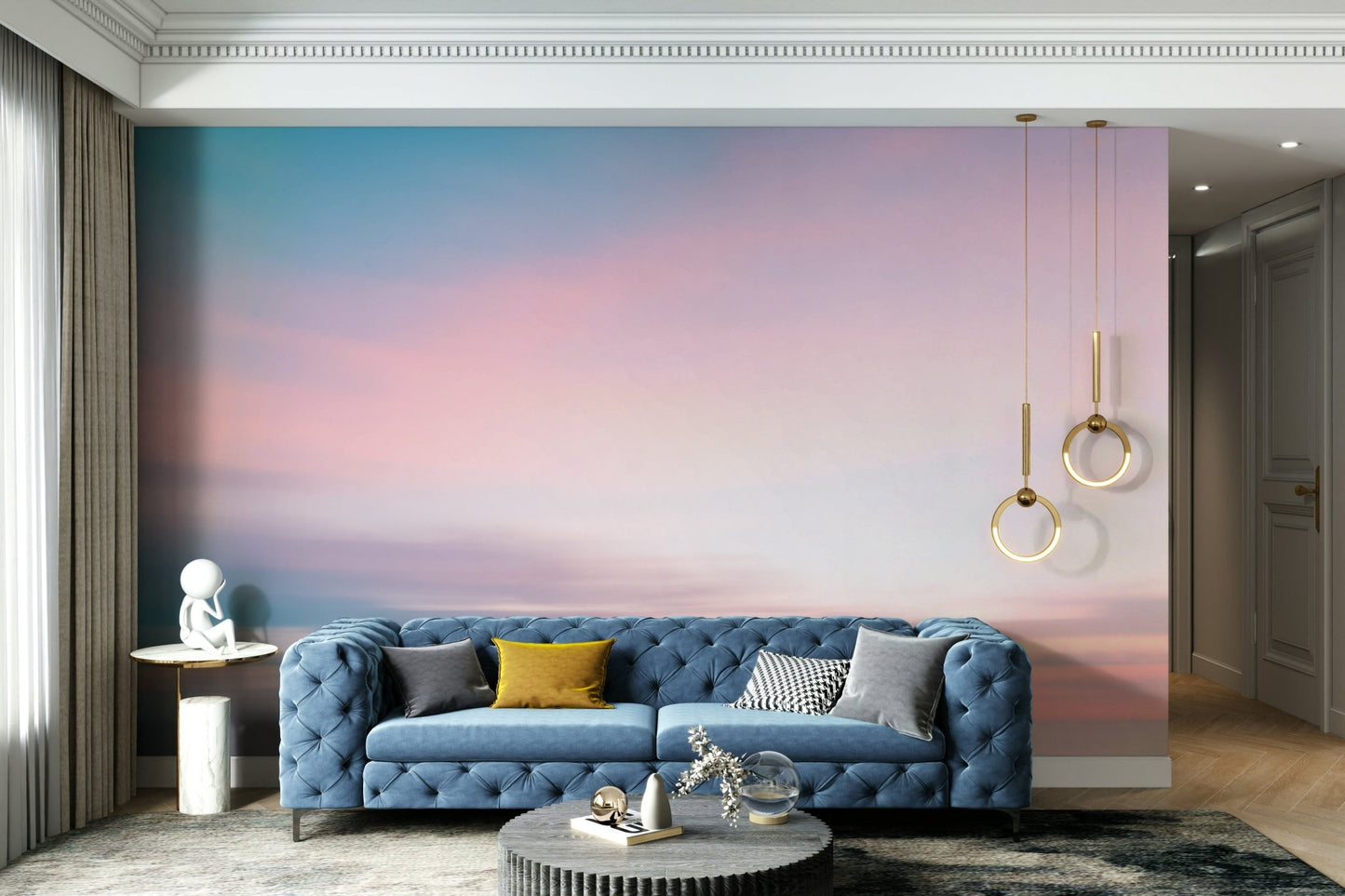 Pastel Serenity Wall Mural