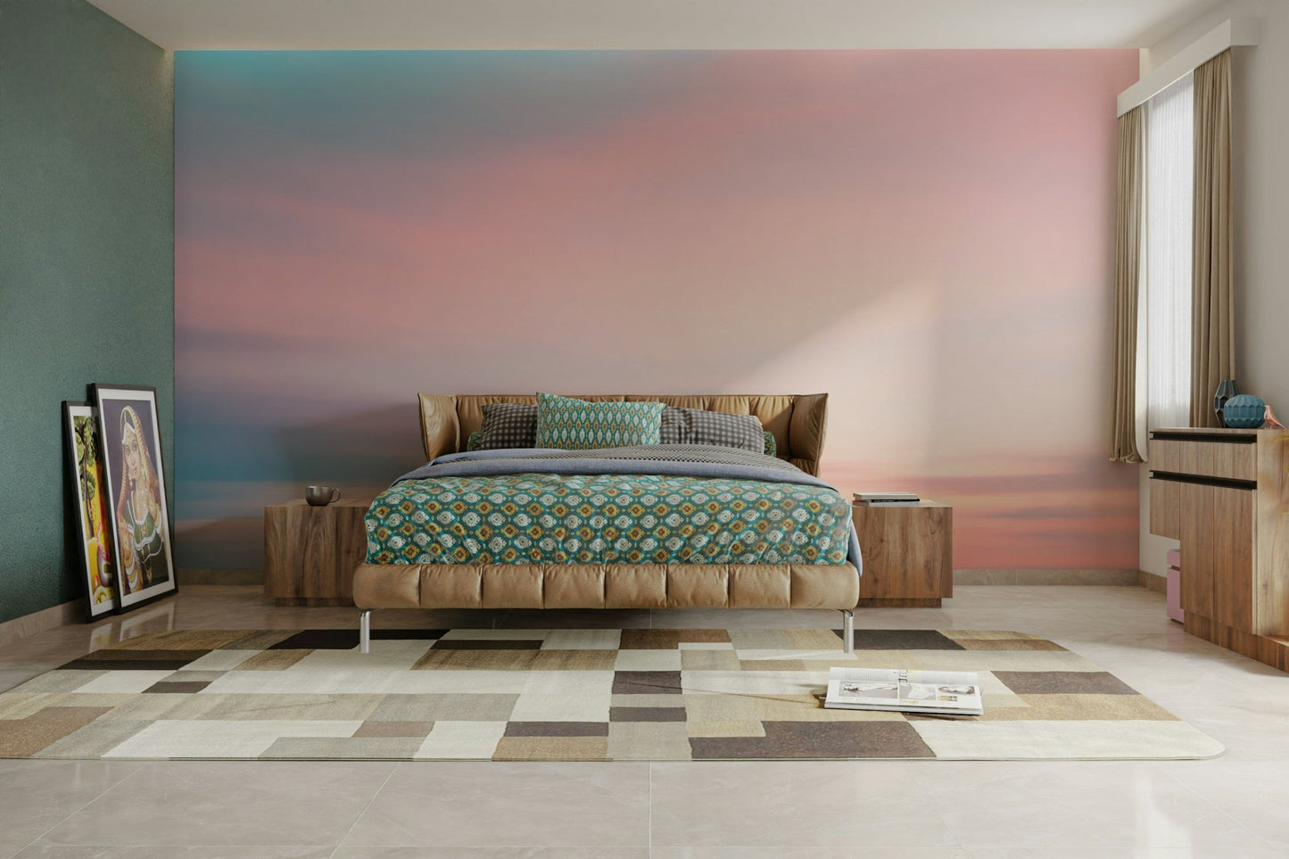 Pastel Serenity Wall Mural