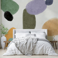 Artistic pastel pattern design

