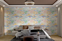 Self-adhesive Patterned Landscape wallpaper for walls, AN97