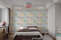Reusable wallpaper with scenic landscape designs, AN97