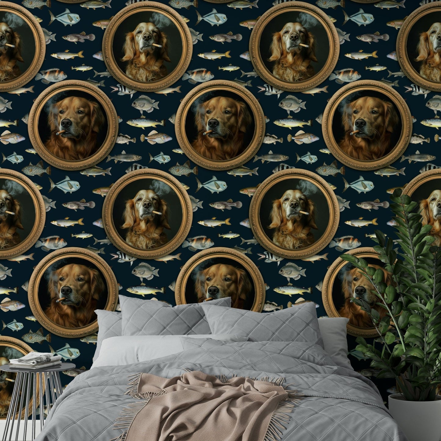 High-resolution artistic blend of animals.

